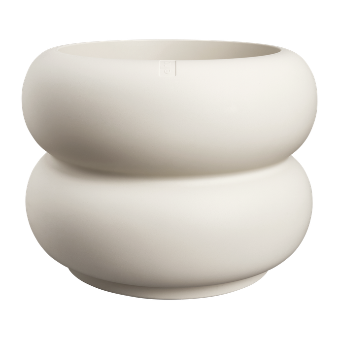 amber roll low 60 linnen wit